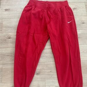 Nike Women’s Bright Red Joggers